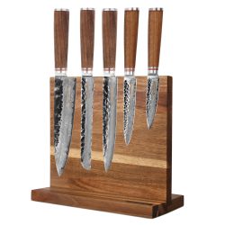 5-Piece Kitchen Knife Set with Block – YOUSUNLONG