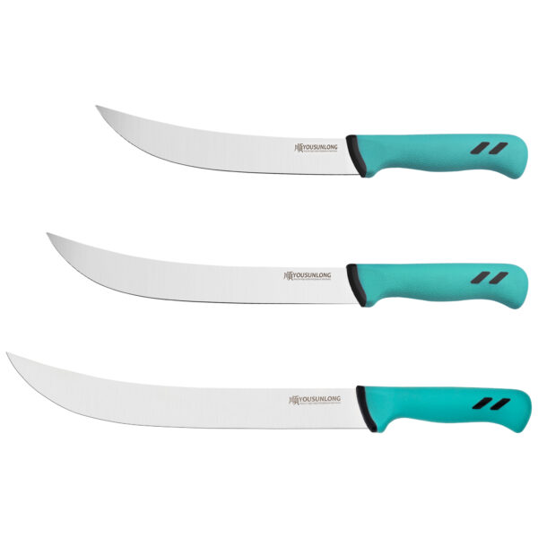 3-Piece Cimeter Butcher Knife Set