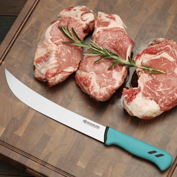 3-Piece Cimeter Butcher Knife Set - Image 4